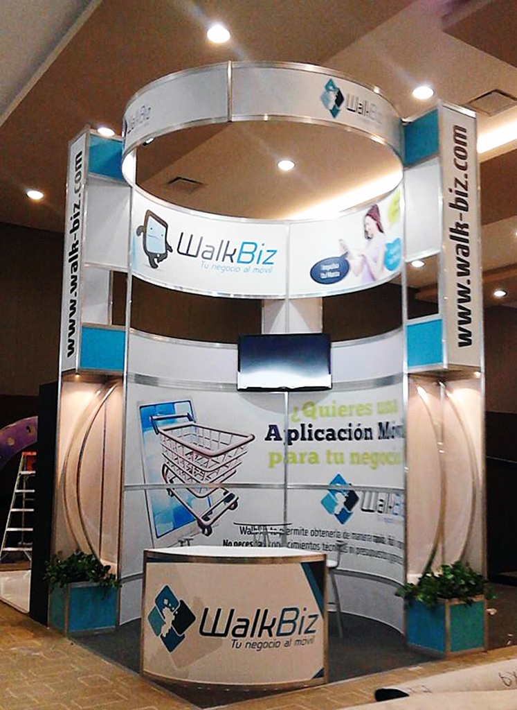 Stand custom para exposición